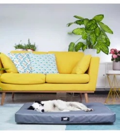 Cuscino "polo 95" grigio, 95x60x8 cm - ferplast