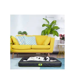 Cuscino "polo 95" nero, 95x60x8 cm - ferplast