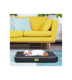 Cuscino "polo 65" nero, 65x40x8 cm - ferplast