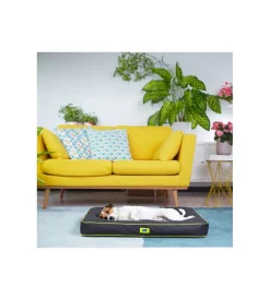 Cuscino "polo 80" nero, 80x50x8 cm - ferplast