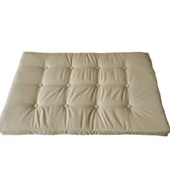 Cuscino seduta eurogarden per divano pallet in tessuto beige 120x80x10 cm