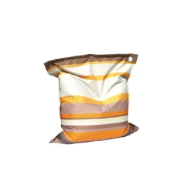 Cuscinone riga gialla armonia 135x135x160 cm