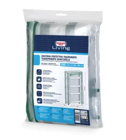 Custodia copriscaffale "medium" in polietilene 105x40x185 cm