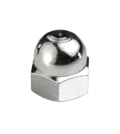 Dadi ciechi cromati m6 - 4 pz.