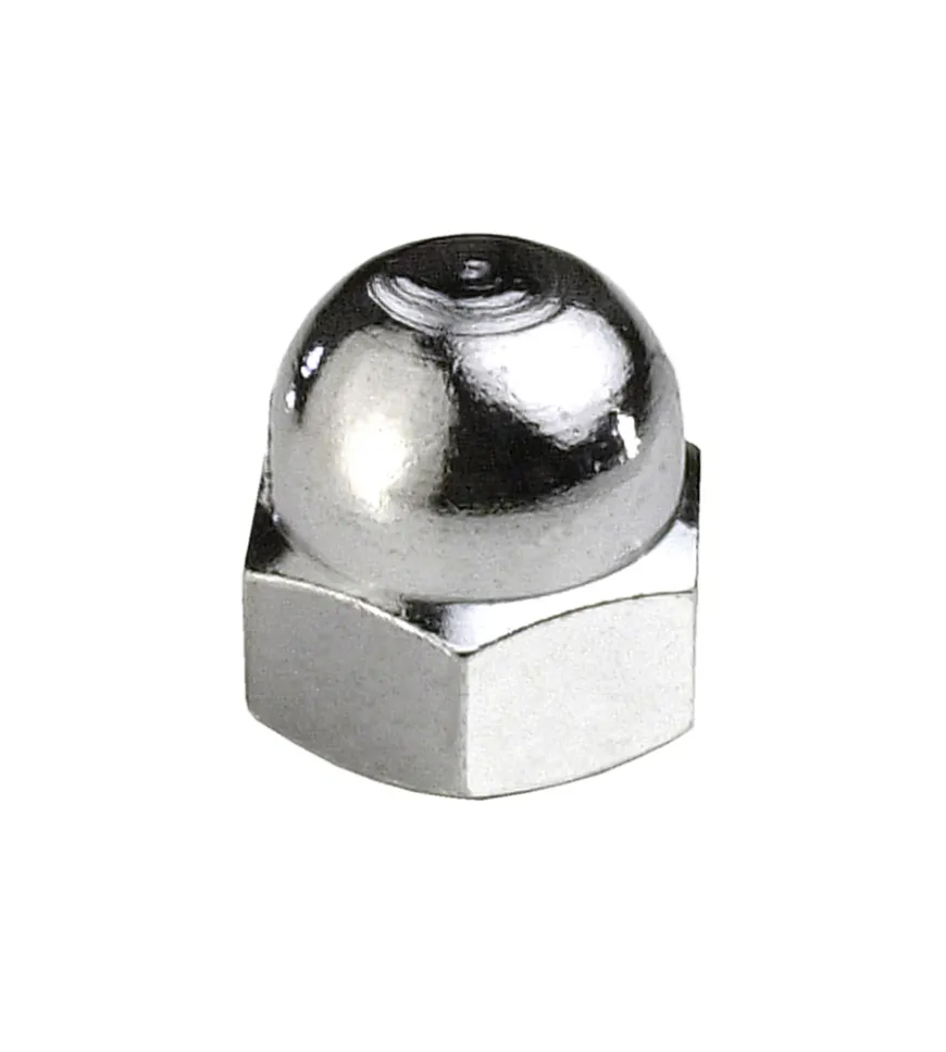 Dadi ciechi cromati m5 - 6 pz.