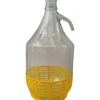 Dama da 5litri con cestino e tappo in plastica