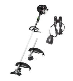 Decespugliatore a scoppio ribimex "prdebt521" con sistema di raffreddamento ad aria 2t 52 cc