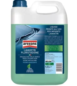 Detergente lavevetro per vaschette pluristagionale arexons, 4,5 litri