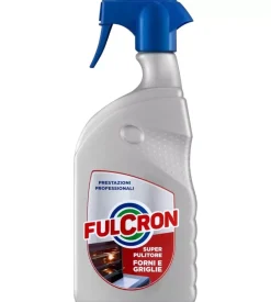 Detergente spray per forni e griglie fulcron "super pulitore" 750 ml