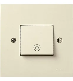 Deviatore 1p 10ax avorio mascot - tasto largo