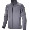 Diadora giacca da lavoro softshell level litework grigio, tg. l