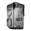 Diadora gilet da lavoro mover grigio, tg xl