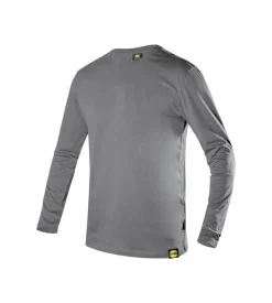 Diadora t-shirt da lavoro manica lunga ml mono organic grigio, tg l