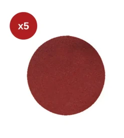 Disco abrasivo con fissaggio a strappo per levigatrice muro elettrica valex "lm710" 225 mm 240 grana 5 pezzi