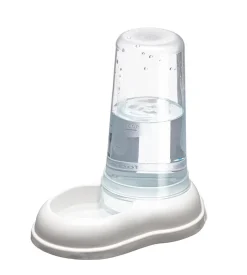 Distributore di cibo o acqua per cani e gatti "azimut 600", bianco - ferplast
