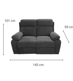 Divano 2 posti bellahome 