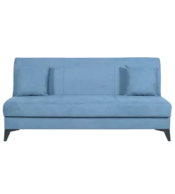 Divano 3 posti bellahome "abete" blu, 185x78x90 cm