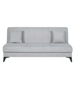 Divano 3 posti bellahome "abete" grigio 185x78x90 cm