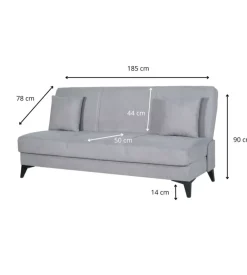 Divano 3 posti bellahome 