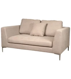 Divano 2 posti bellahome "camilla" beige 170x104x89 cm