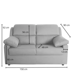 Divano 2 posti bellahome 