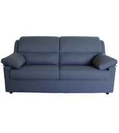 Divano 3 posti bellahome "firenze" avio tessuto sfoderabile e antimacchia, 190x95x93 cm