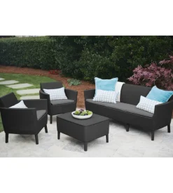 Divano da esterno a 3 posti 