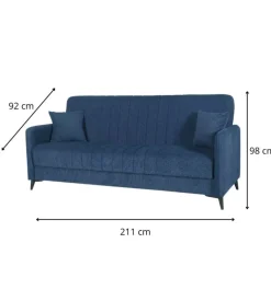 Divano letto bellahome 