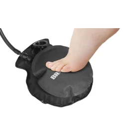 Doccia portatile da campeggio con pedale brunner 