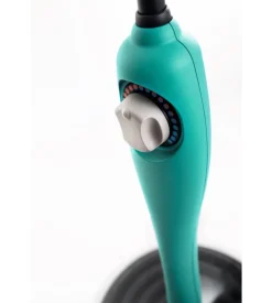 Doccia solare sunny style premium con acqua calda da esterno - azzurra