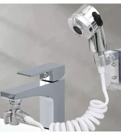 Doccino multifunzione con tubo a spirale