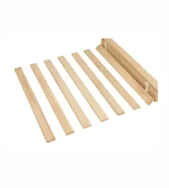 Doghe di ricambio per letto singolo in pino massello 90x200 cm