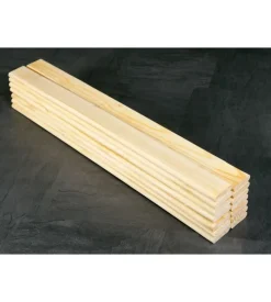Doghe di ricambio per letto singolo in pino massello 90x200 cm