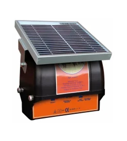 Elettrificatore per recinto con pannello solare ama "s250" 12v