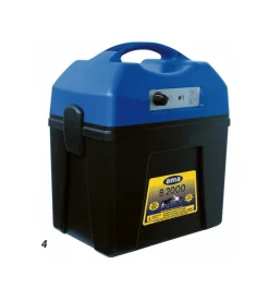 Elettrificatore per recinto con alimentazione ama "b2000" 9/12/230v