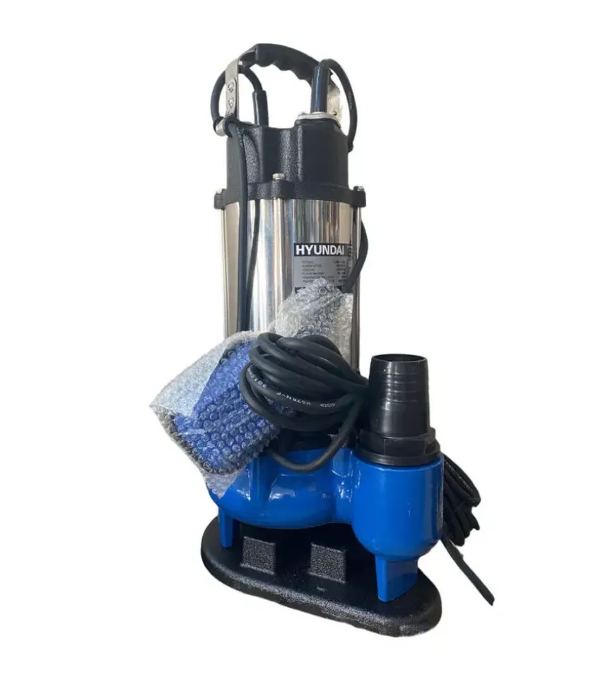 Elettropompa ad immersione hyundai "35620" con girante trituratore, 1100 w