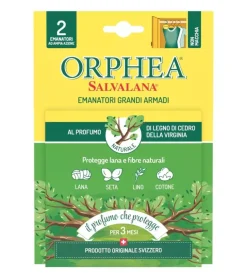 Emanatori salvalana per grandi armadi - legno di cedro.