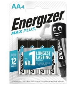 Energizer max plus aa 4 pezzi