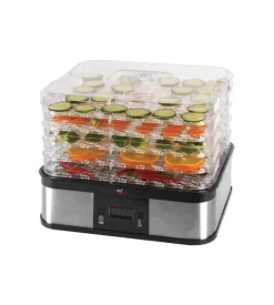 Essiccatore alimentare digitale melchioni "babele plus" 5 piani con termostato regolabile, 250 w