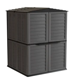 Estensione per casetta da esterno in resina "garden shed" antracite