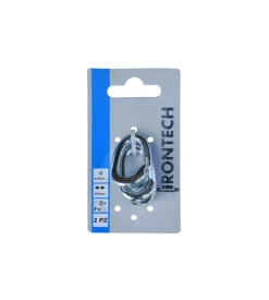 Falsa maglia ø 6 mm. in acciaio zincato - 2 pz.