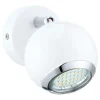 Faretto a led da parete "bimeda" in acciaio 2,5 watt 240 lm