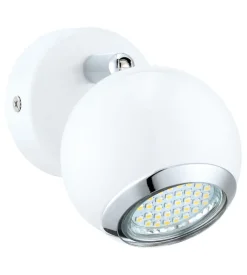 Faretto a led da parete "bimeda" in acciaio 2,5 watt 240 lm