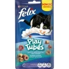 Felix playtubes con pesci e gamberetti alimento per gatti - 50 grammi.
