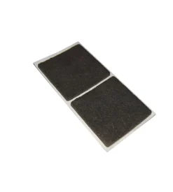 Feltrini adesivi quadrati - 50 x 50 mm. - marrone - 2 pz.