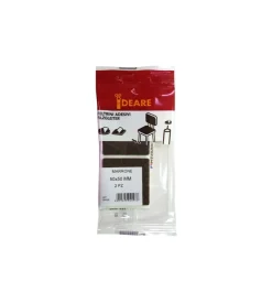 Feltrini adesivi quadrati - 50 x 50 mm. - marrone - 2 pz.