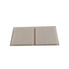 Feltrini adesivi quadrati - 40x40 mm. - bianco - 2 pz.