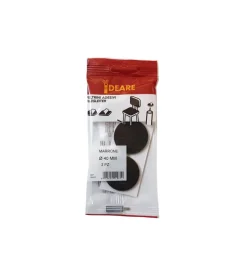 Feltrini adesivi tondi ø 40 mm. - marrone - 2 pz.