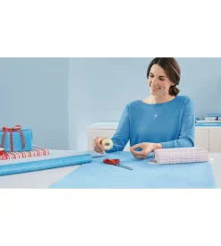 Film invisible transparent tape, 10m:19mm + 1 disposable dispenser