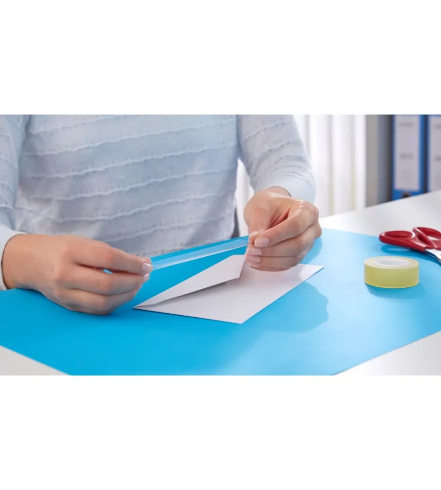 Film invisible transparent tape, 10m:19mm + 1 disposable dispenser